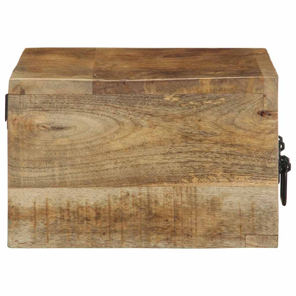 vidaXL TV-Wandschrank 60x30x19 cm Raues Mangoholz