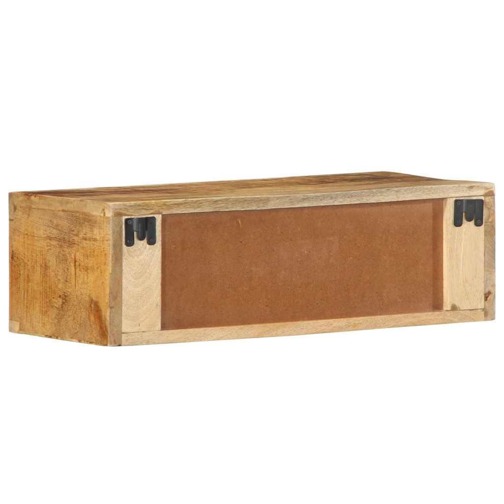 vidaXL TV-Wandschrank 60x30x19 cm Raues Mangoholz