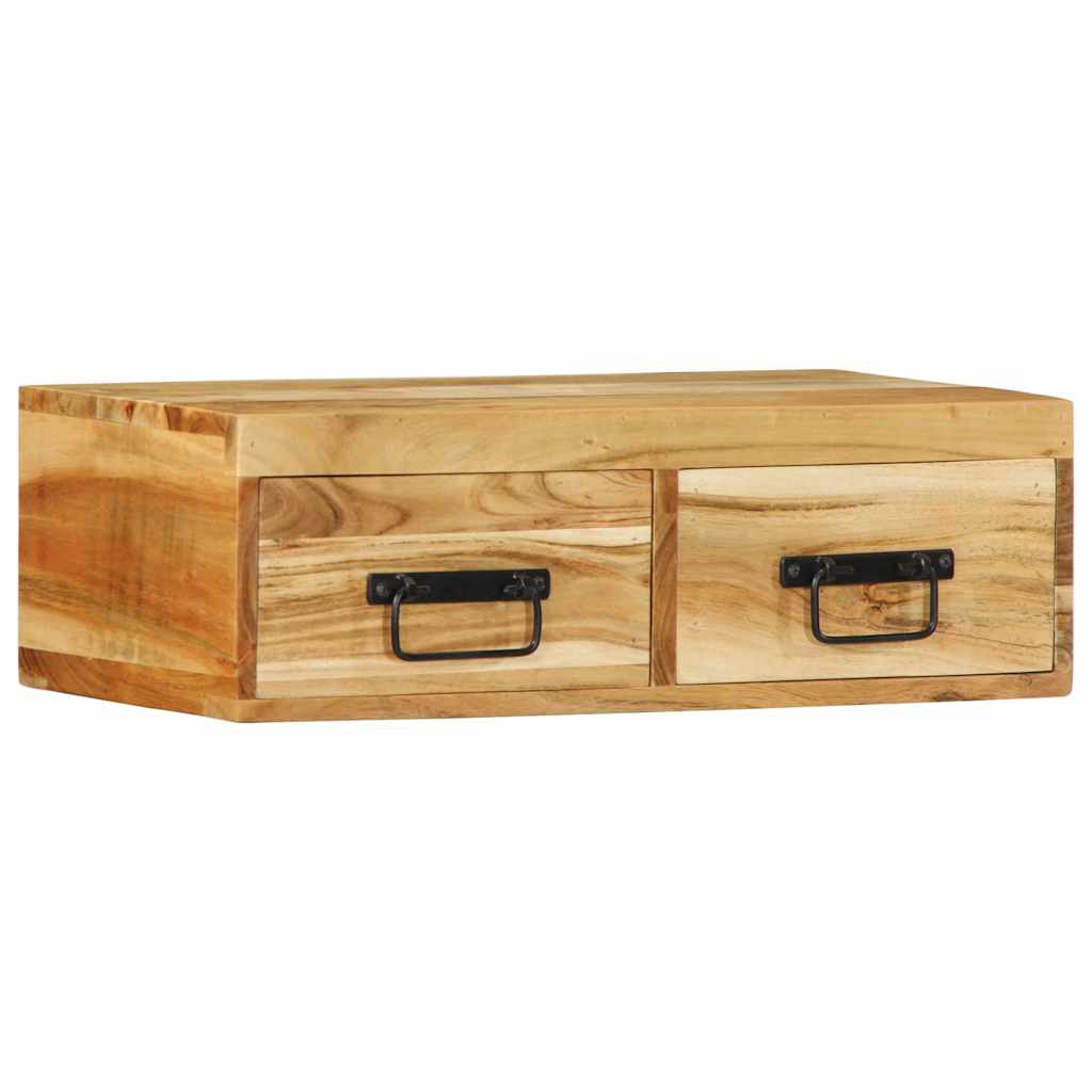 vidaXL TV-Wandschrank 60x30x19 cm Raues Mangoholz