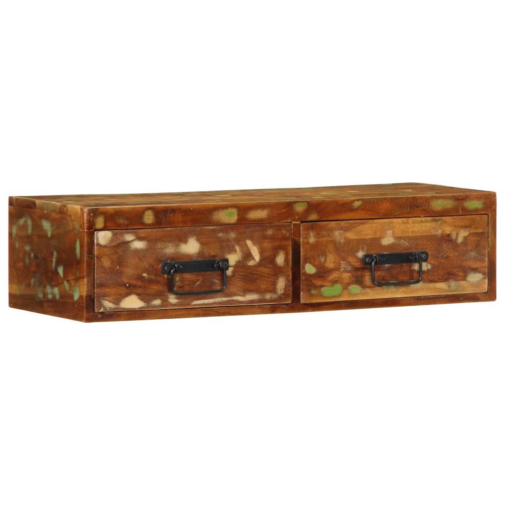 vidaXL TV-Wandschrank 60x30x19 cm Raues Mangoholz