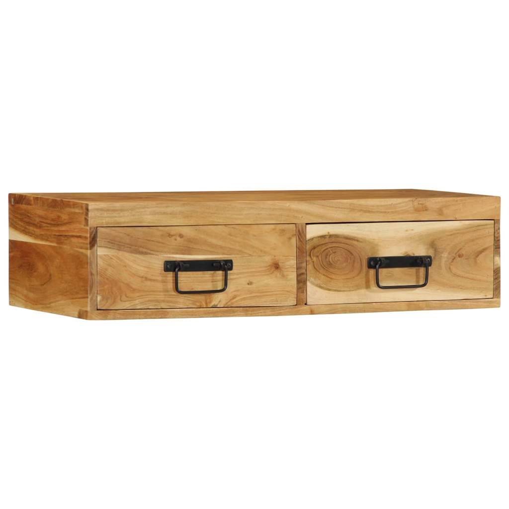 vidaXL TV-Wandschrank 60x30x19 cm Raues Mangoholz