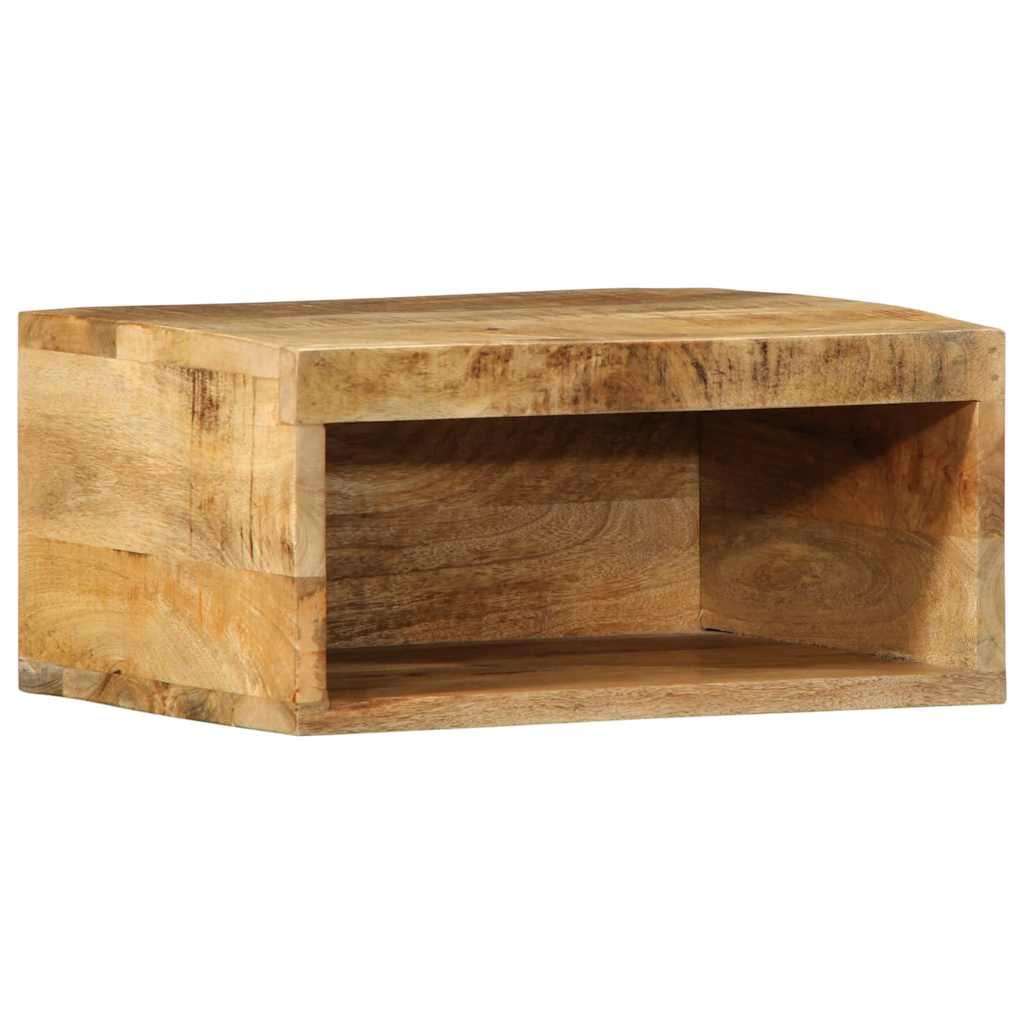 vidaXL TV-Wandschrank 40x30x19 cm Raues Mangoholz