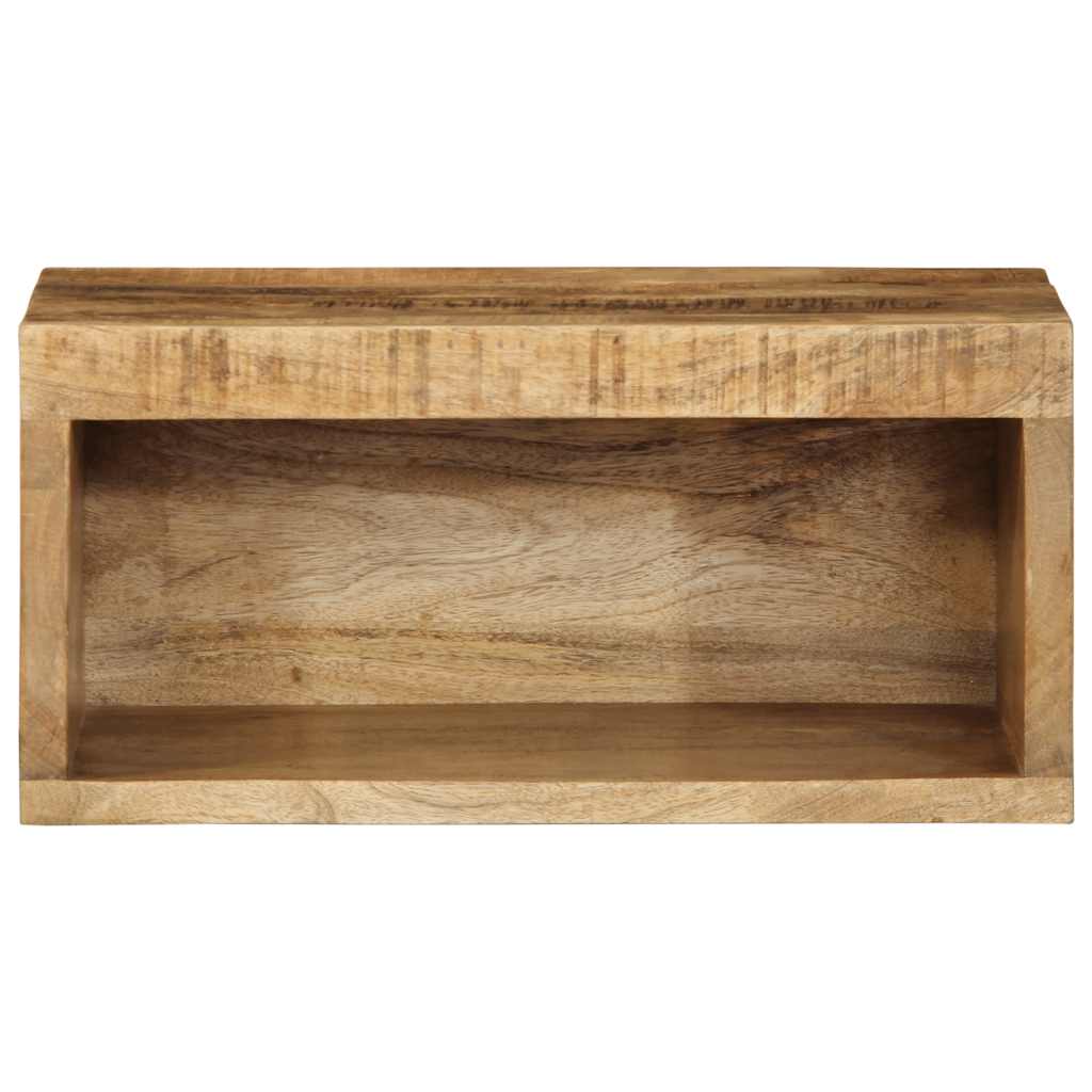 vidaXL TV-Wandschrank 40x30x19 cm Raues Mangoholz