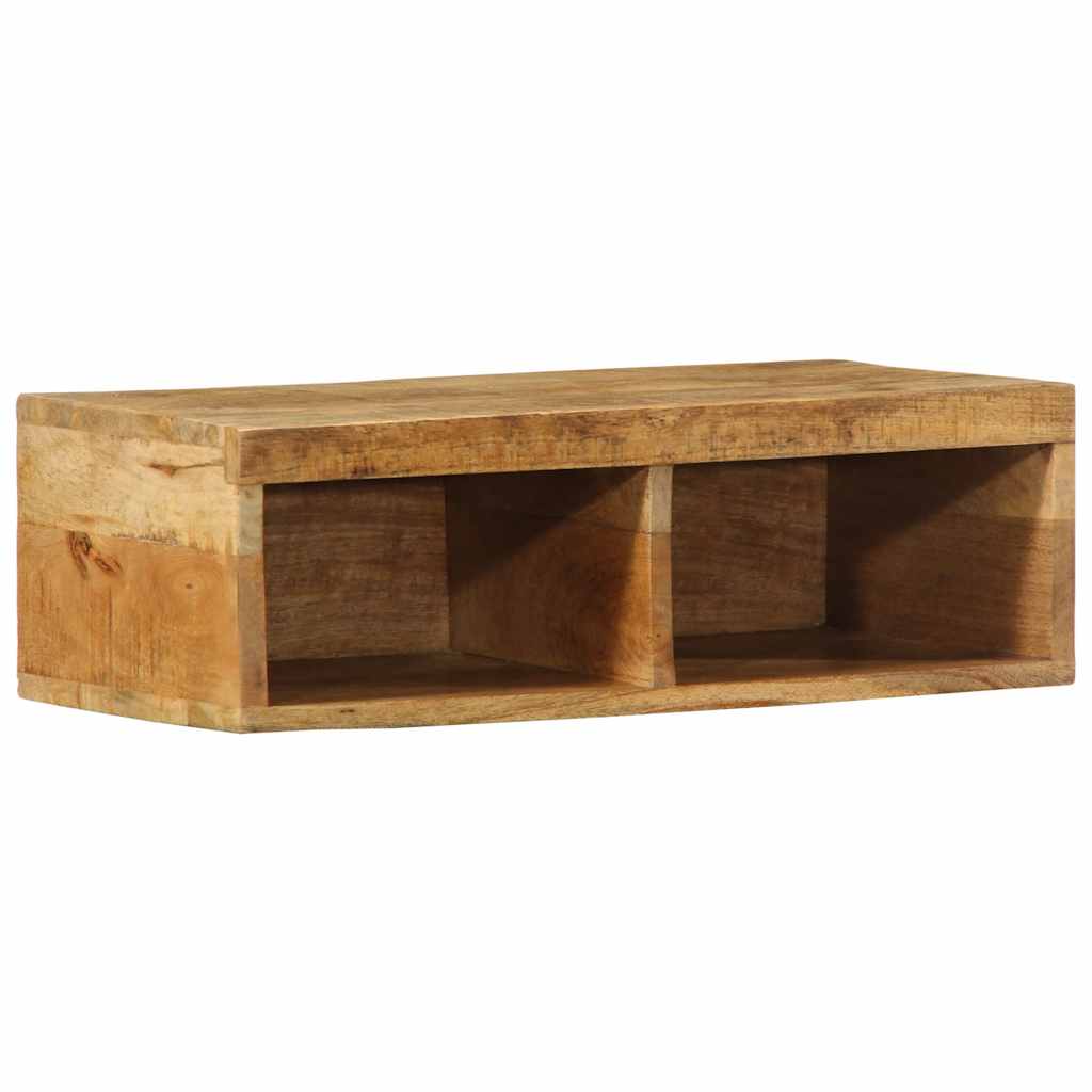 vidaXL TV-Wandschrank 60x30x19 cm Raues Mangoholz