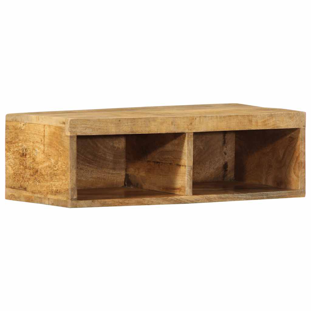 vidaXL TV-Wandschrank 60x30x19 cm Raues Mangoholz