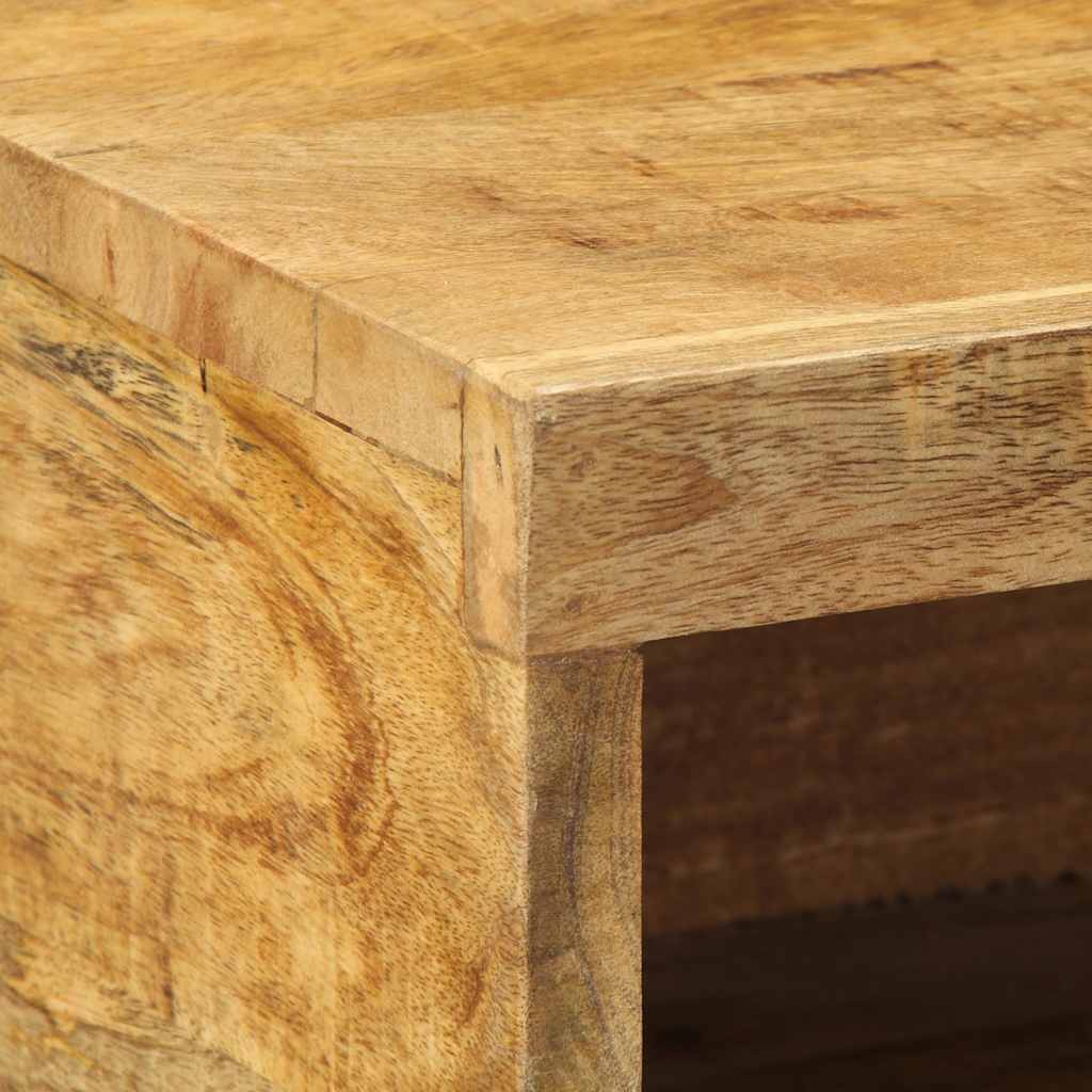 vidaXL TV-Wandschrank 60x30x19 cm Raues Mangoholz
