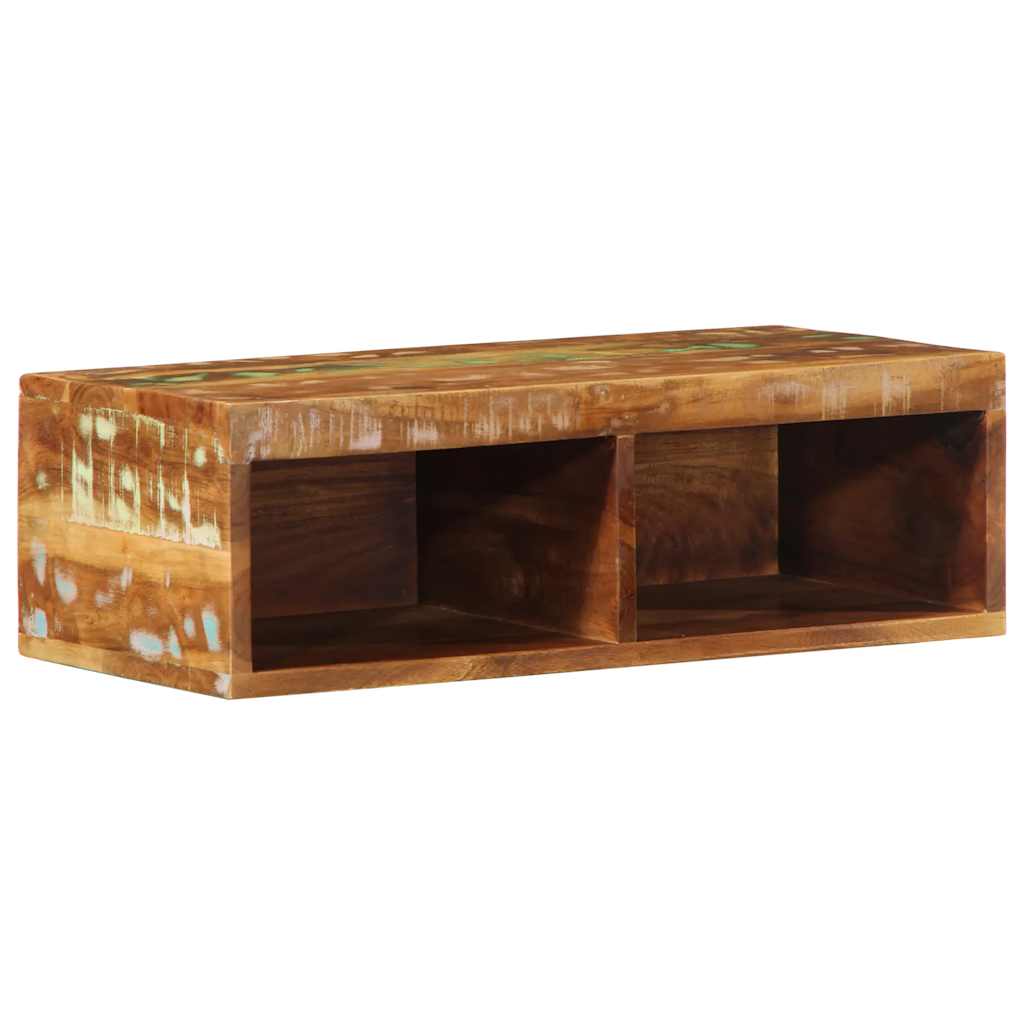 vidaXL TV-Wandschrank 60x30x19 cm Raues Mangoholz