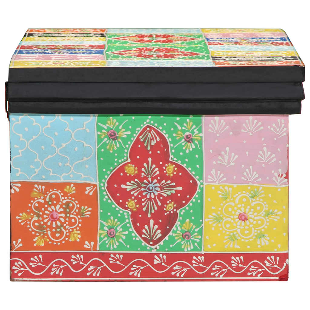 vidaXL TV-Schränk mit Regal Mehrfarbig 80 x 30 x 22 cm Holzwerkstoff