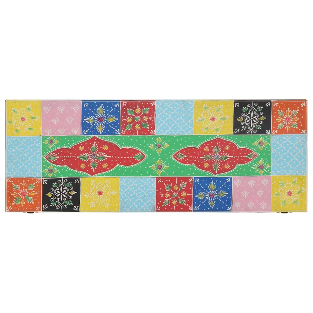 vidaXL TV-Schränk mit Regal Mehrfarbig 80 x 30 x 22 cm Holzwerkstoff