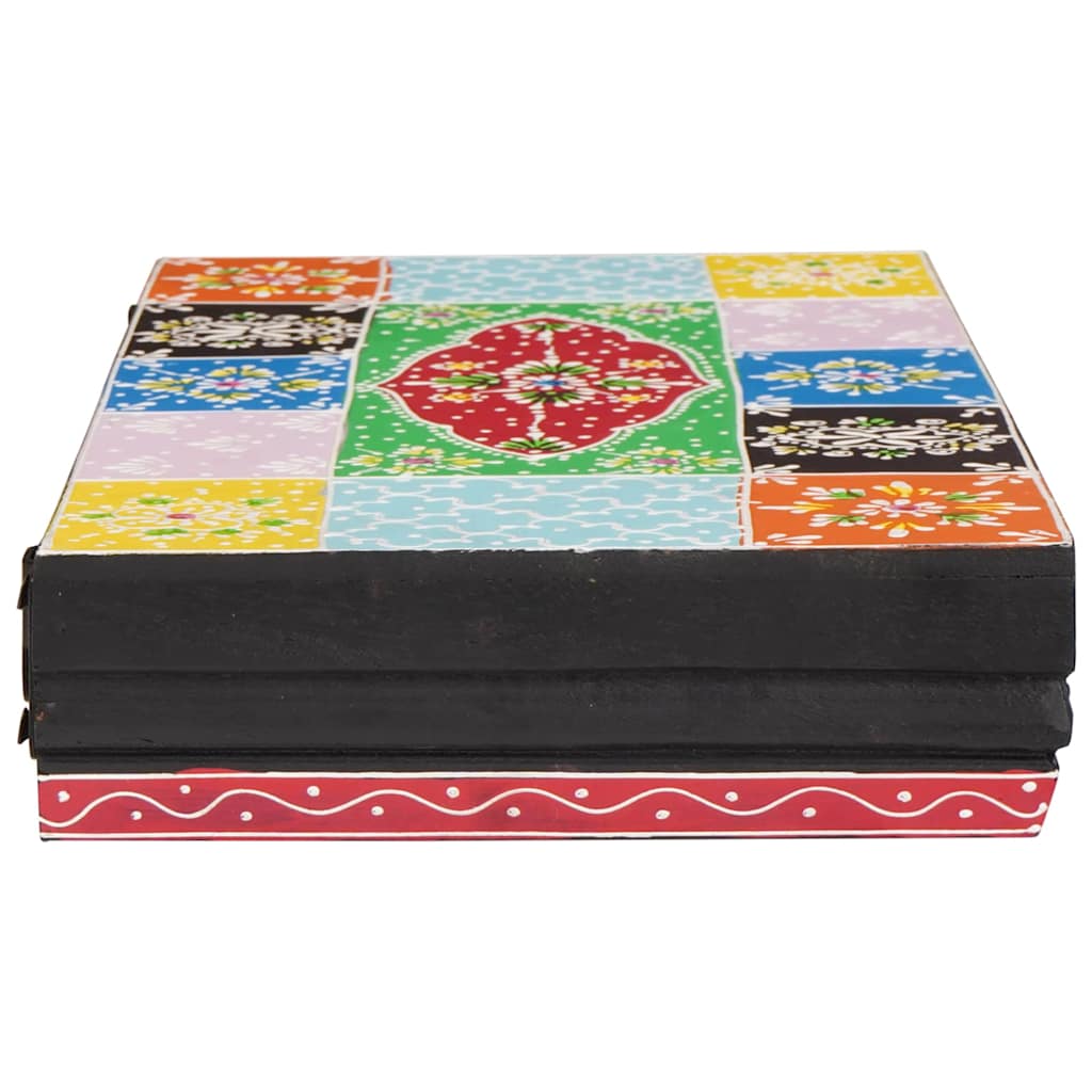 vidaXL Wandregale Mehrfarbig 40 x 20 x 6 cm Massivholz Mango