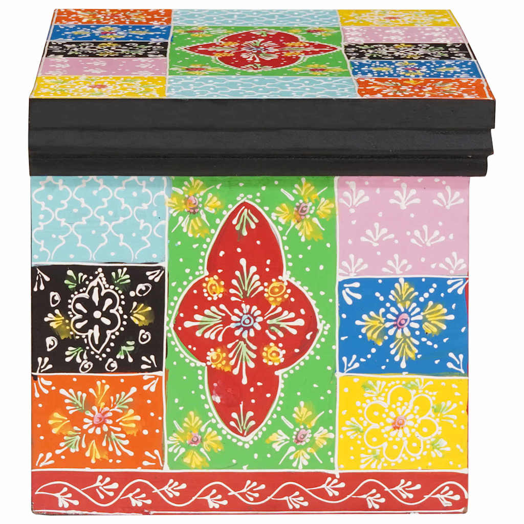 vidaXL Nachttisch mit Schubladen Mehrfarbig 40 x 30 x 28 cm