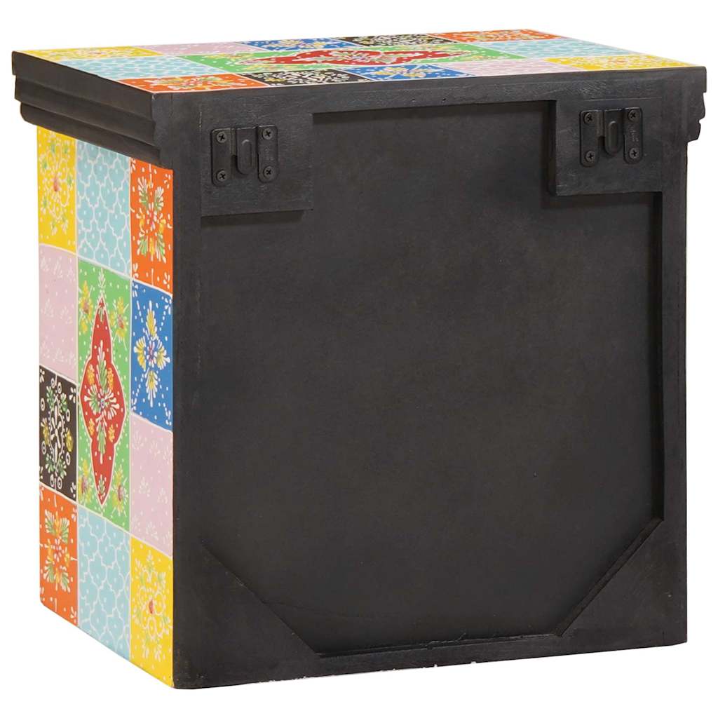 vidaXL Nachttisch mit Schubladen Mehrfarbig 40 x 30 x 40 cm