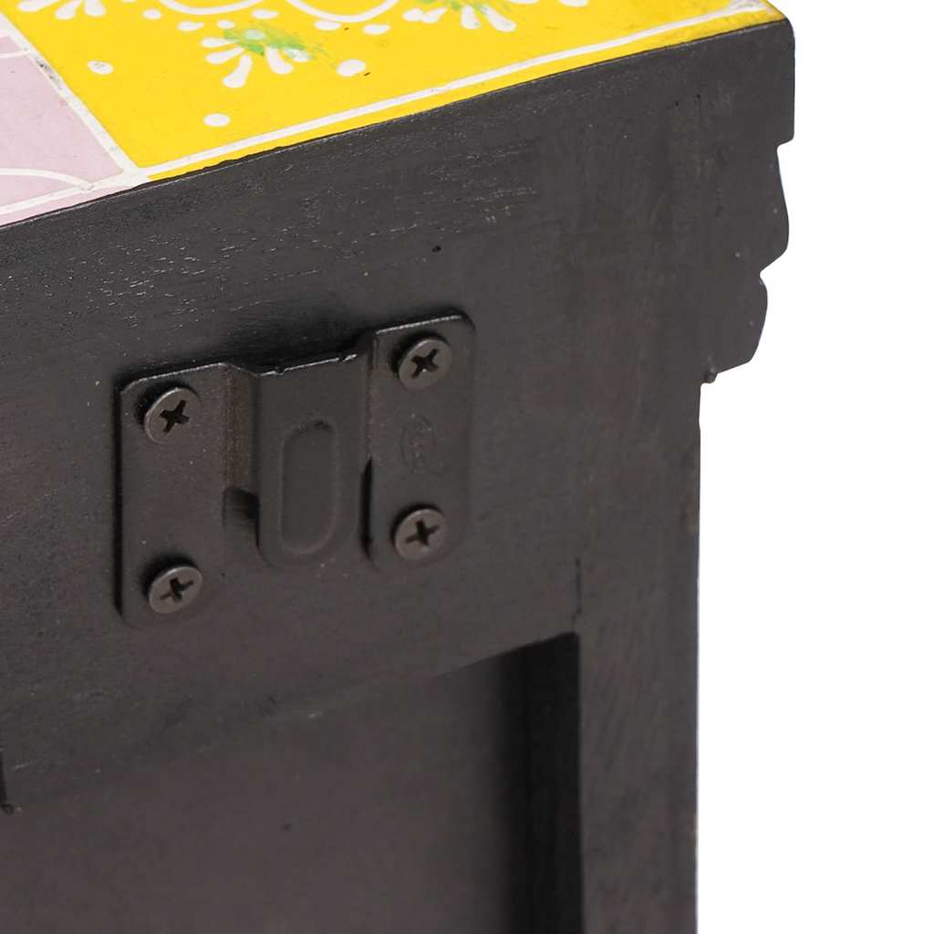 vidaXL Nachttisch mit Schubladen Mehrfarbig 40 x 30 x 40 cm