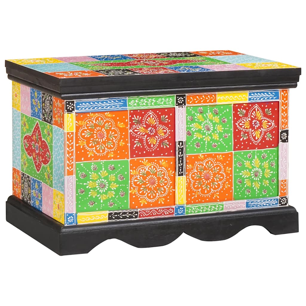 vidaXL Aufbewahrungsbox Mehrfarbig 60 x 40 x 40 cm Massivholz Mango