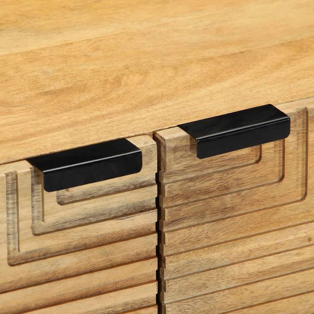 vidaXL Couchtisch Braun 80x50x40 cm Massivholz Mango