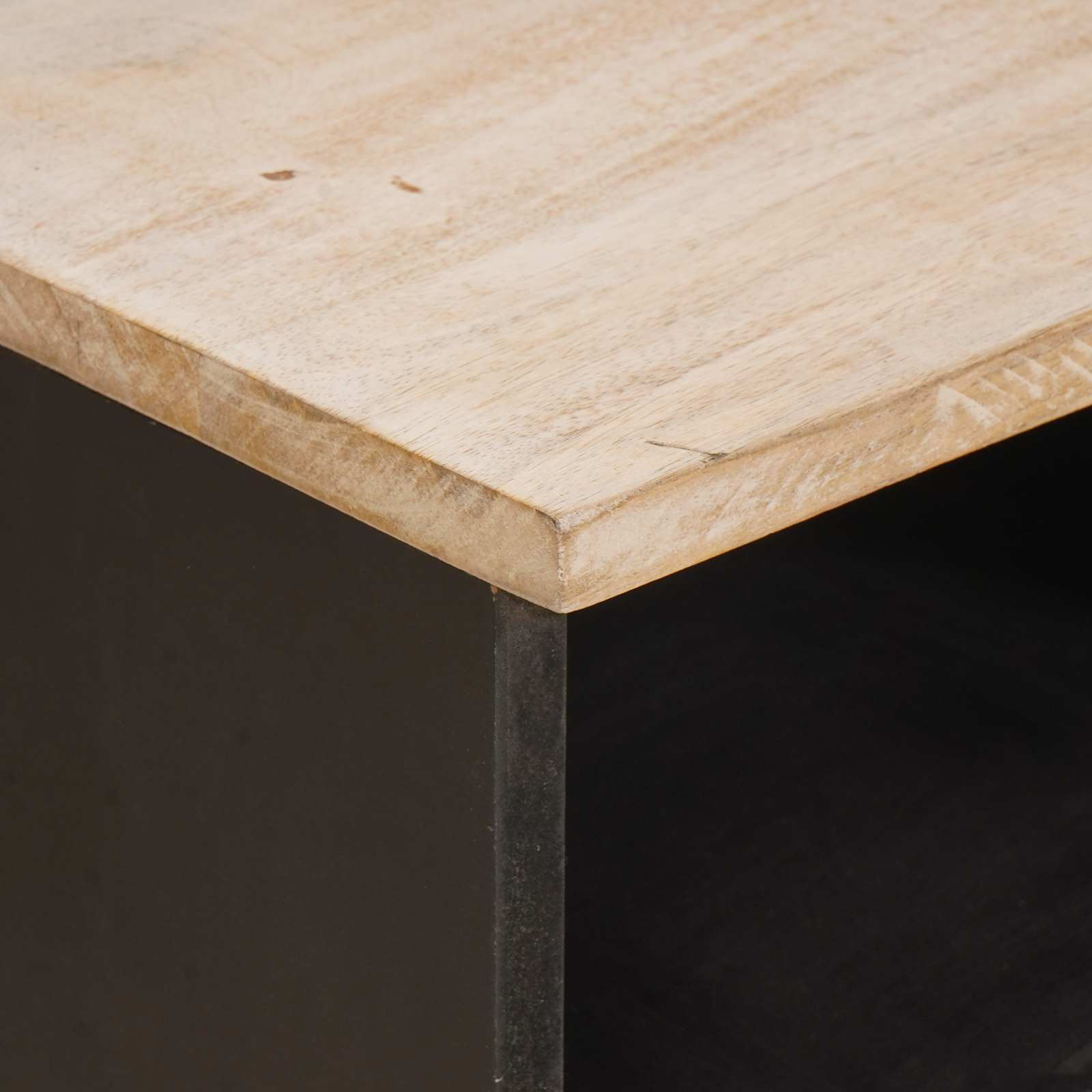 vidaXL TV-Schränk Weiße gewaschene Oberfläche 70 x 33,5 x 46 cm