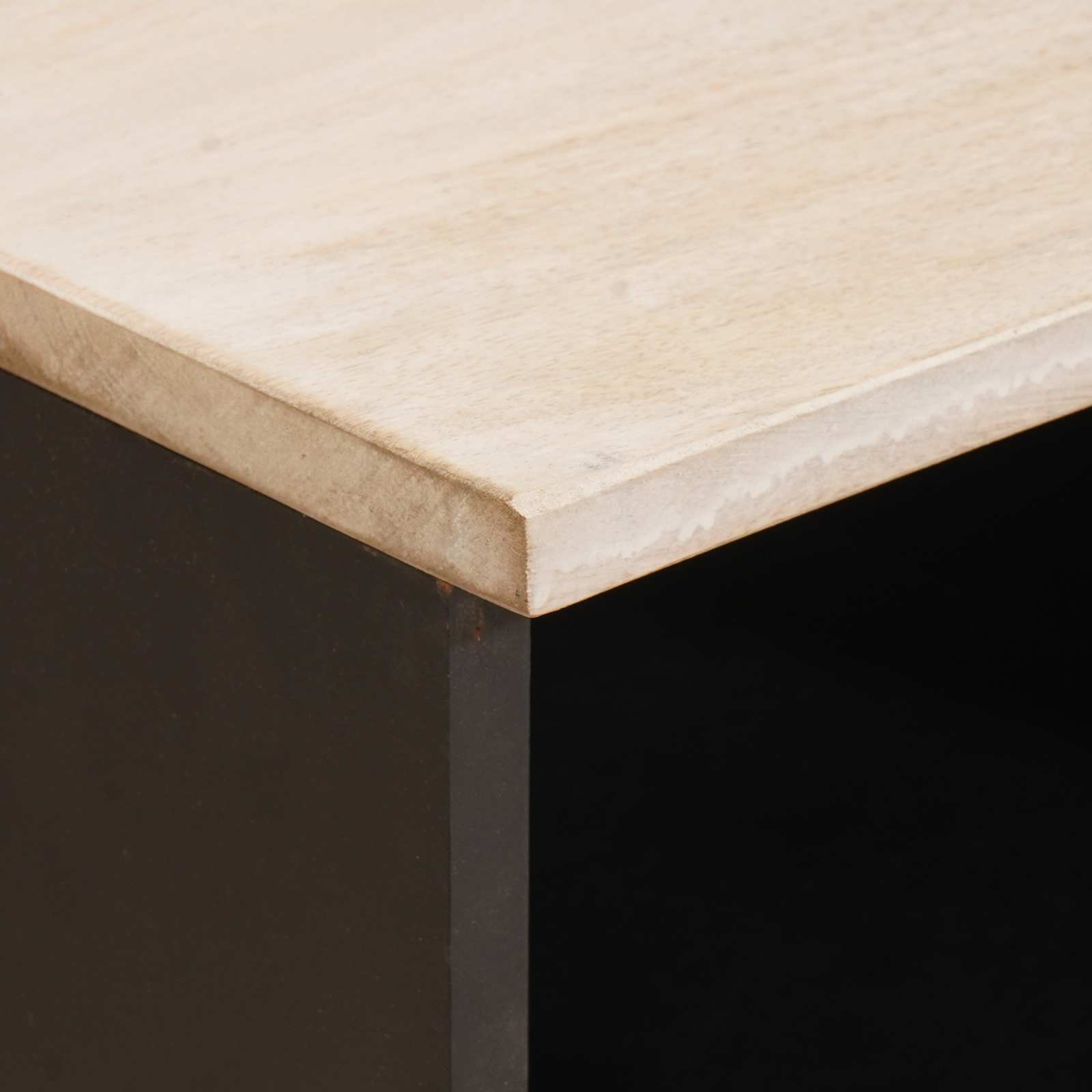 vidaXL TV-Schränk Weiße gewaschene Oberfläche 80 x 33 x 46 cm