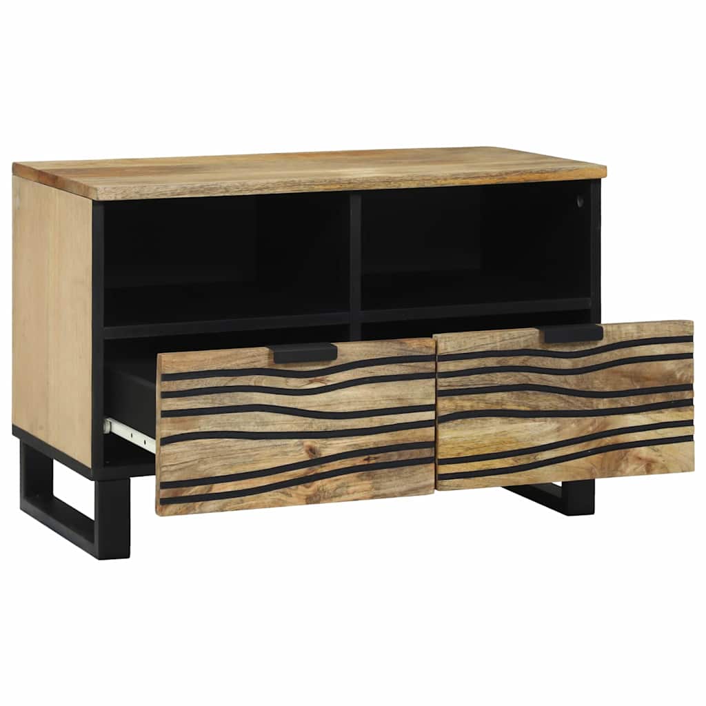 vidaXL TV-Einheiten mit Schubladen Braun 70 x 33 x 46 cm Holzwerkstoff