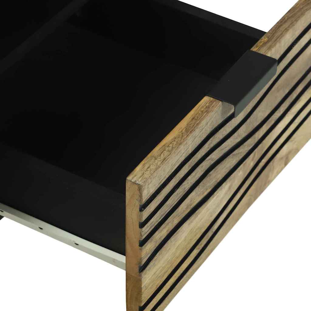 vidaXL TV-Einheiten mit Schubladen Braun 70 x 33 x 46 cm Holzwerkstoff