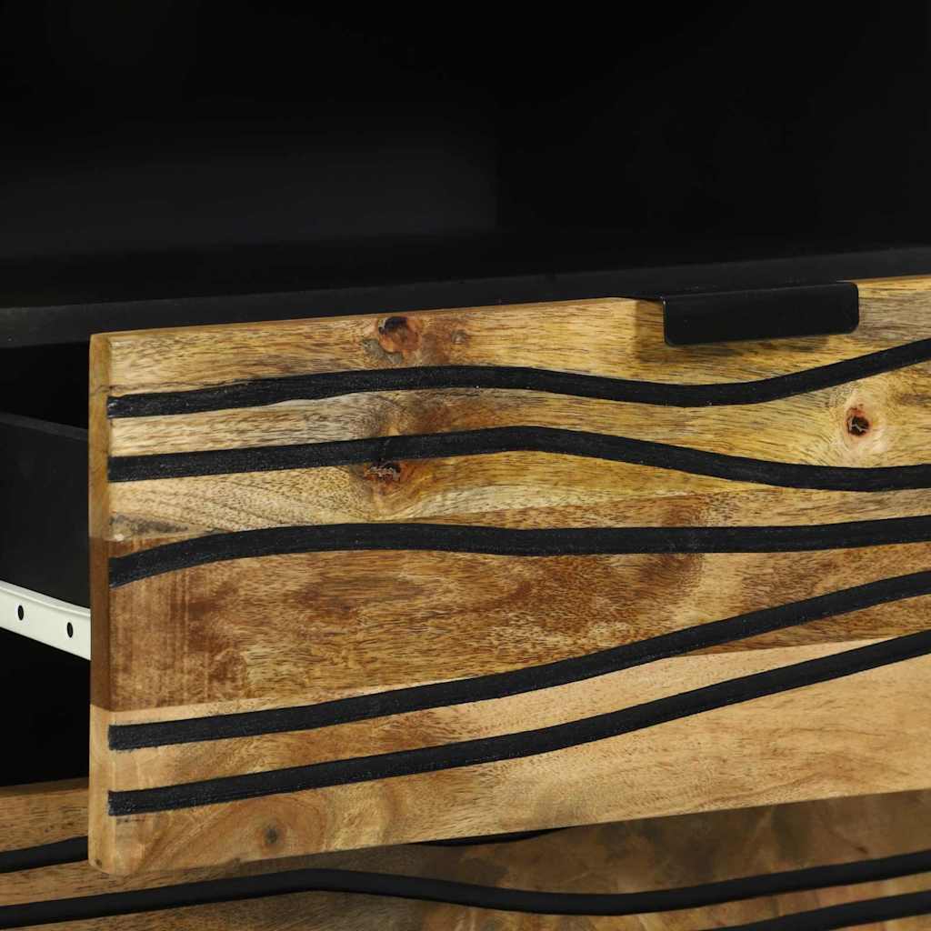 vidaXL Nachttisch Braun 50 x 33 x 62 cm Massivholz Akazie