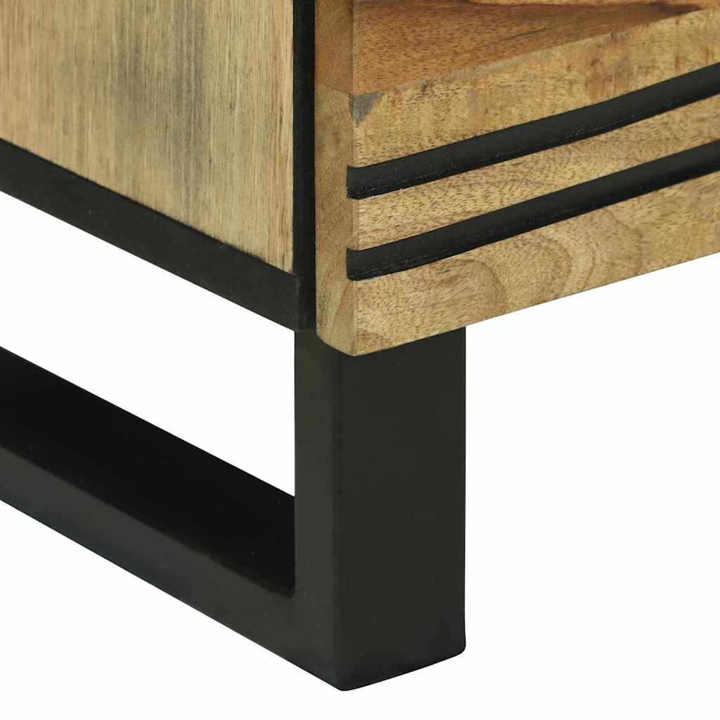 vidaXL Nachttisch Braun 50 x 33 x 62 cm Massivholz Akazie