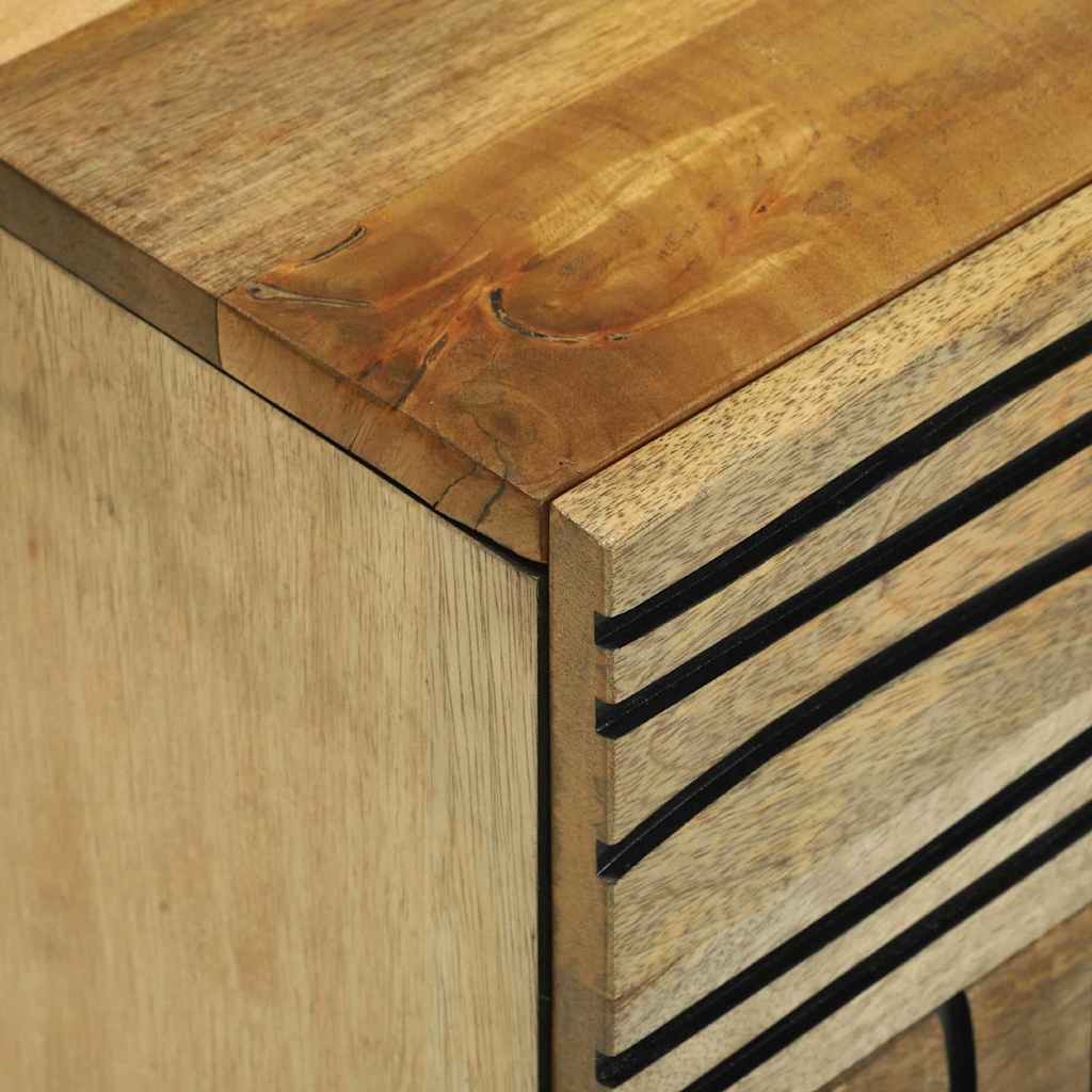 vidaXL Nachttisch Braun 50 x 33 x 60 cm Massivholz Akazie