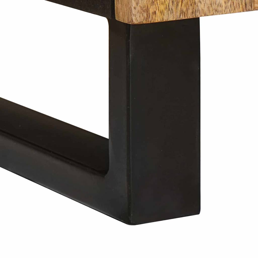 vidaXL Nachttisch Natur 40 x 33 x 46 cm Massivholz Mango