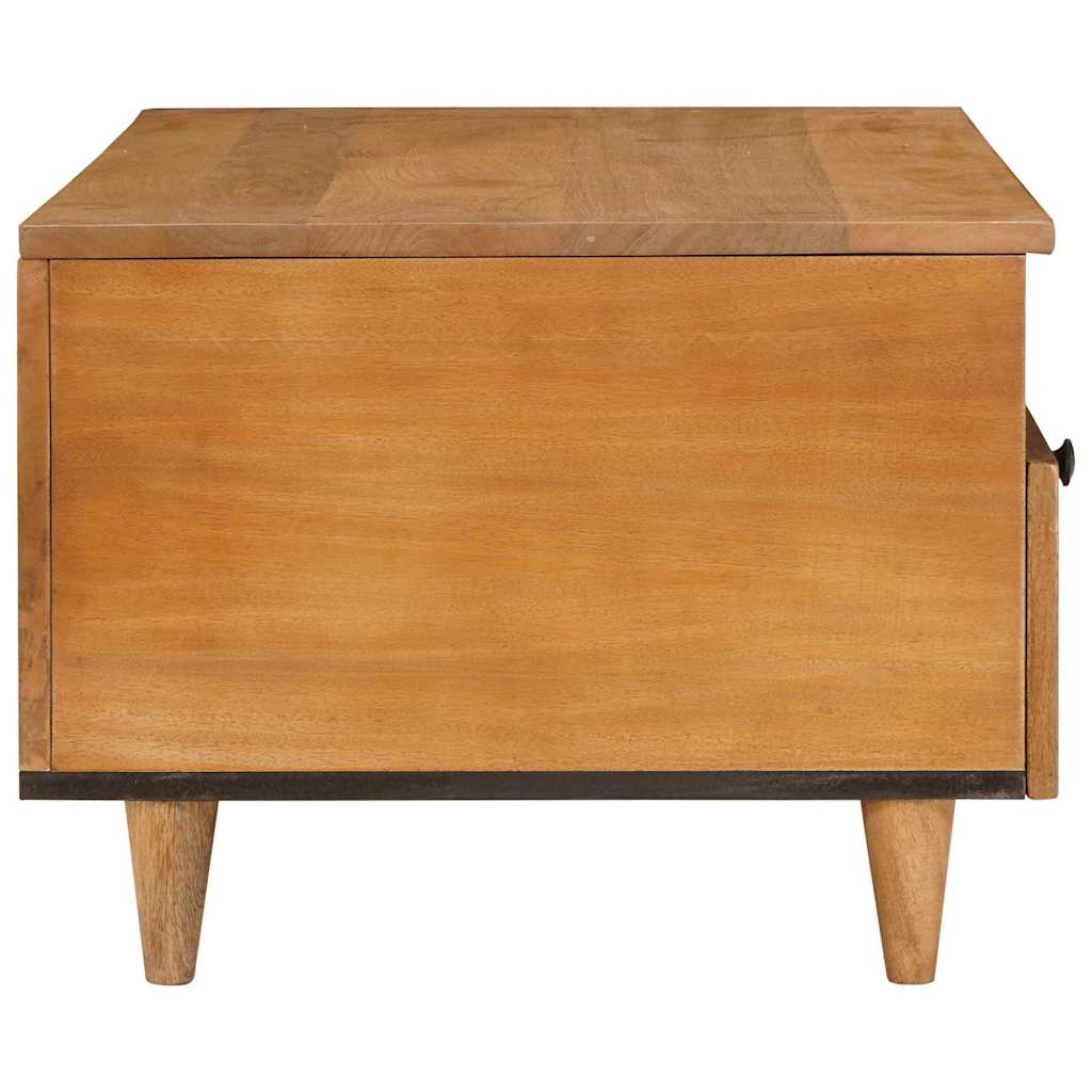 vidaXL Couchtisch Hellbraun 80 x 54 x 40 cm Massivholz Akazie