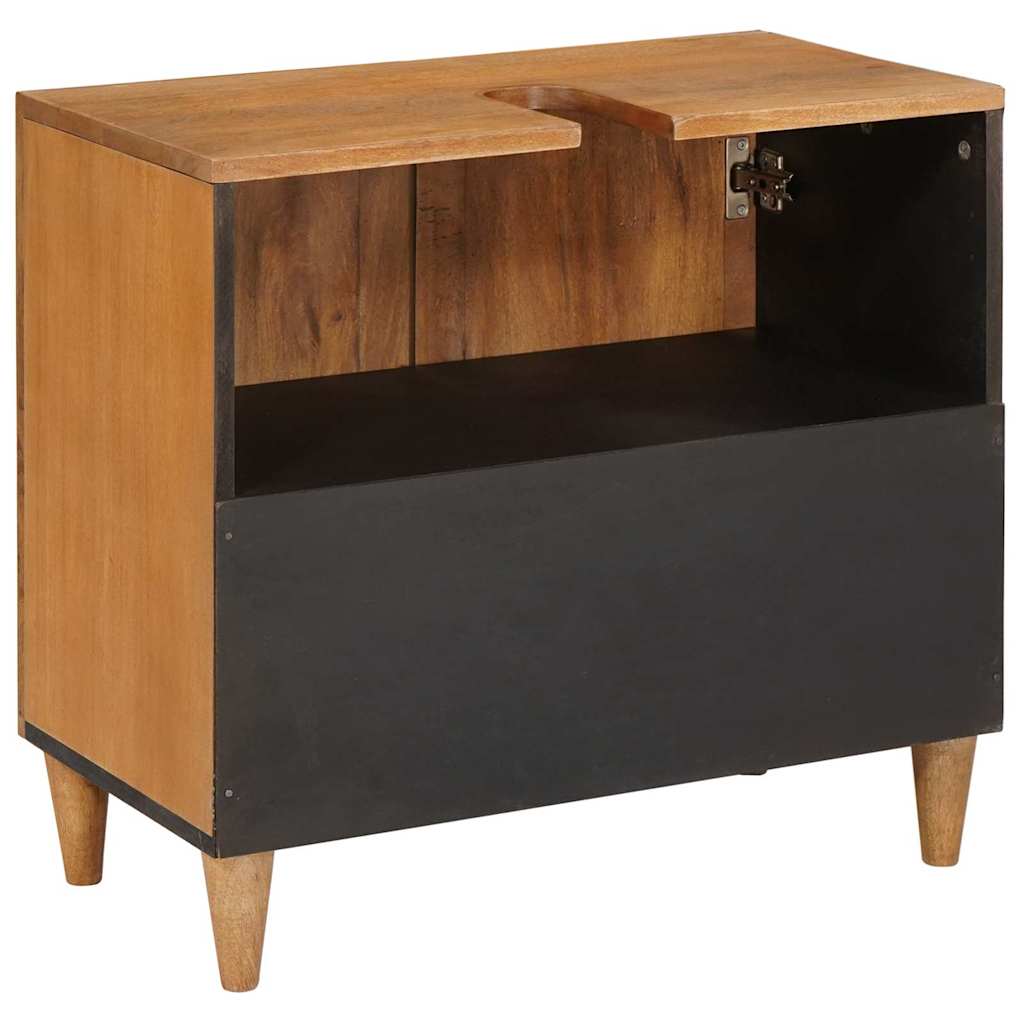 vidaXL Badezimmerschrank Wandmontiert Hellbraun 62 x 33 x 58 cm