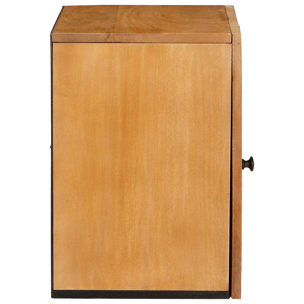 vidaXL Badezimmerschrank Hellbraun 38 x 33 x 48 cm Holzwerkstoff