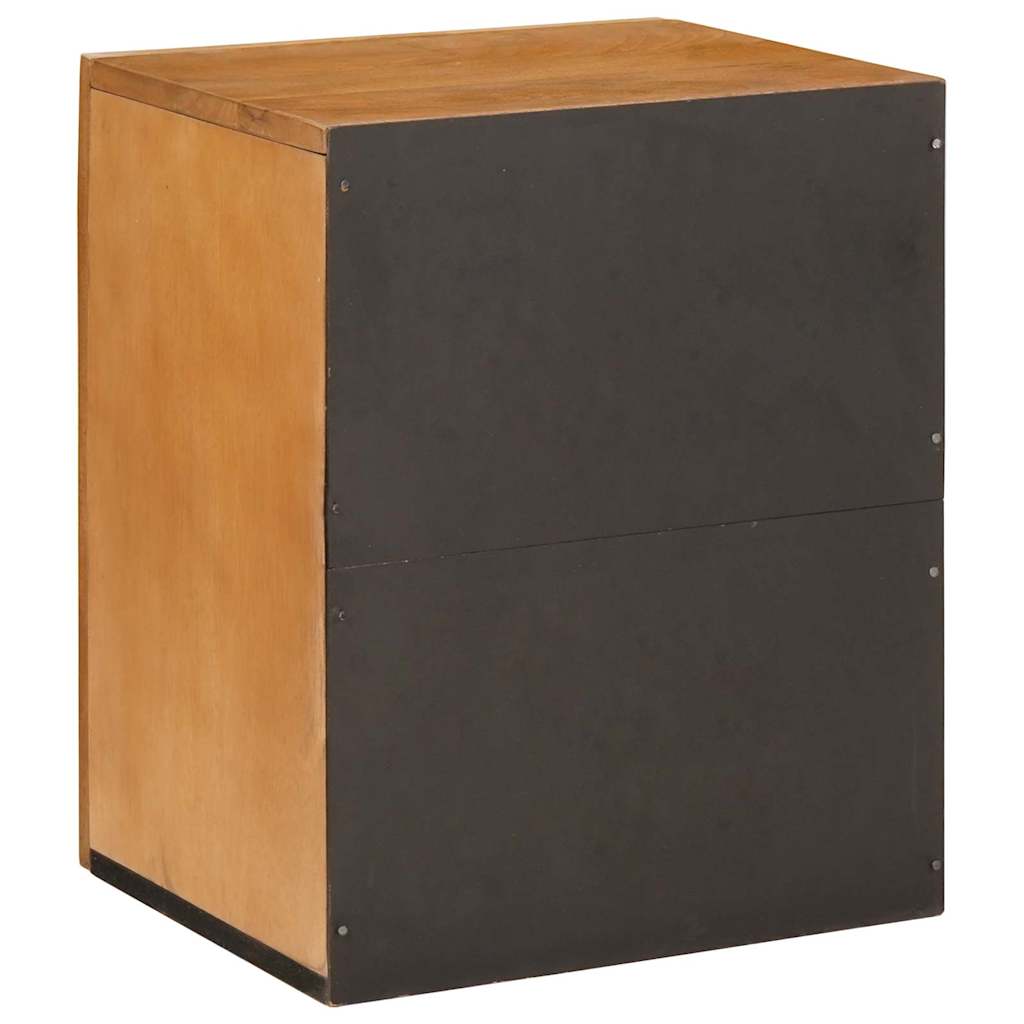 vidaXL Badezimmerschrank Hellbraun 38 x 33 x 48 cm Holzwerkstoff