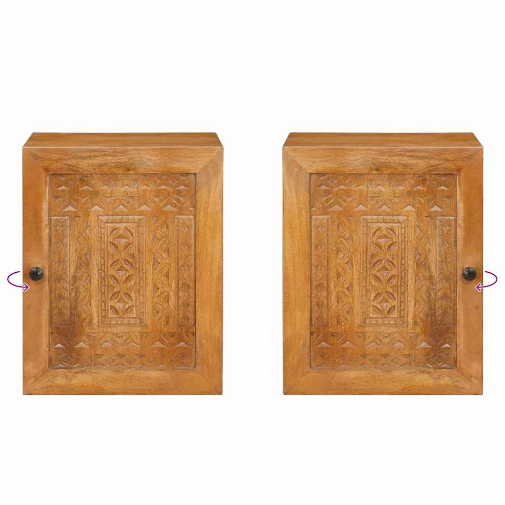 vidaXL Badezimmerschrank Hellbraun 38 x 33 x 48 cm Holzwerkstoff