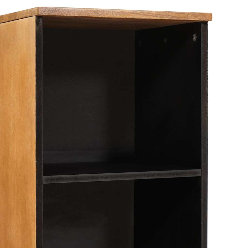 vidaXL Badezimmerschrank Hellbraun 38 x 33 x 160 cm Holzwerkstoff