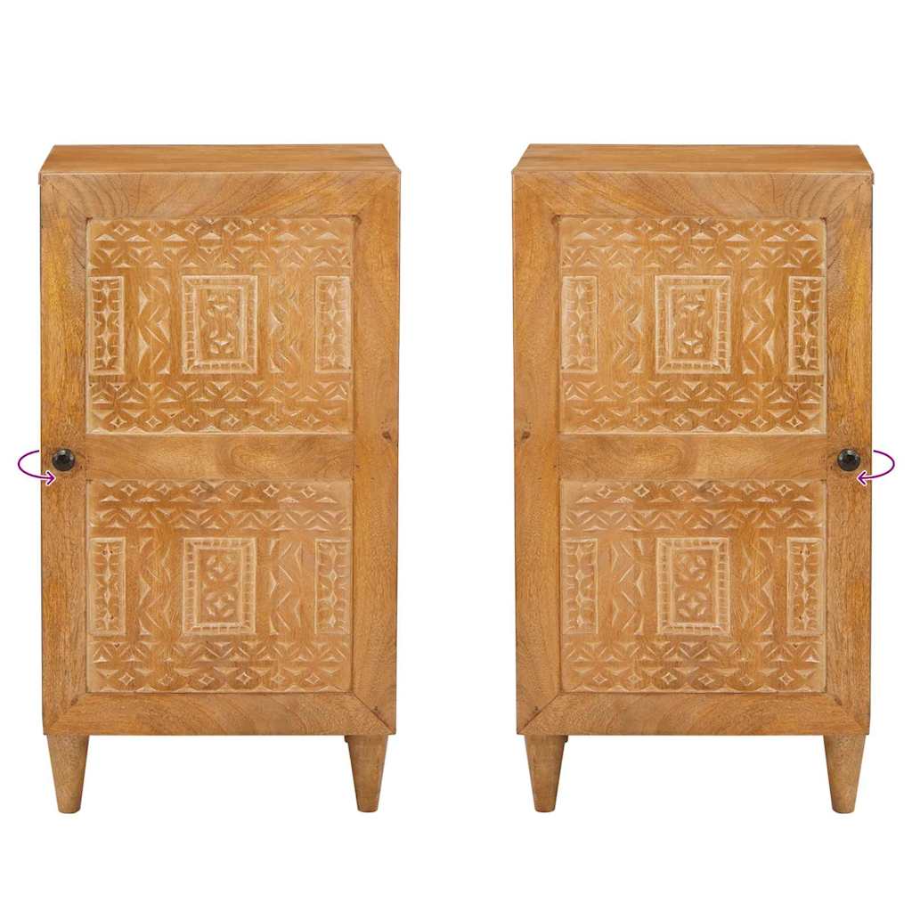 vidaXL Sideboard Hellbraun 33,5 x 40 x 75 cm
