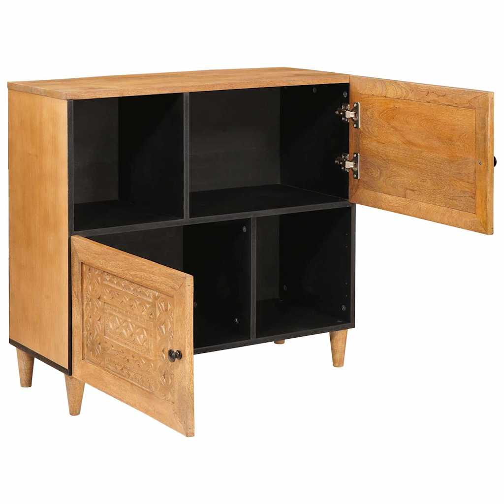 vidaXL Sideboard Hellbraun 33,5 x 80 x 75 cm