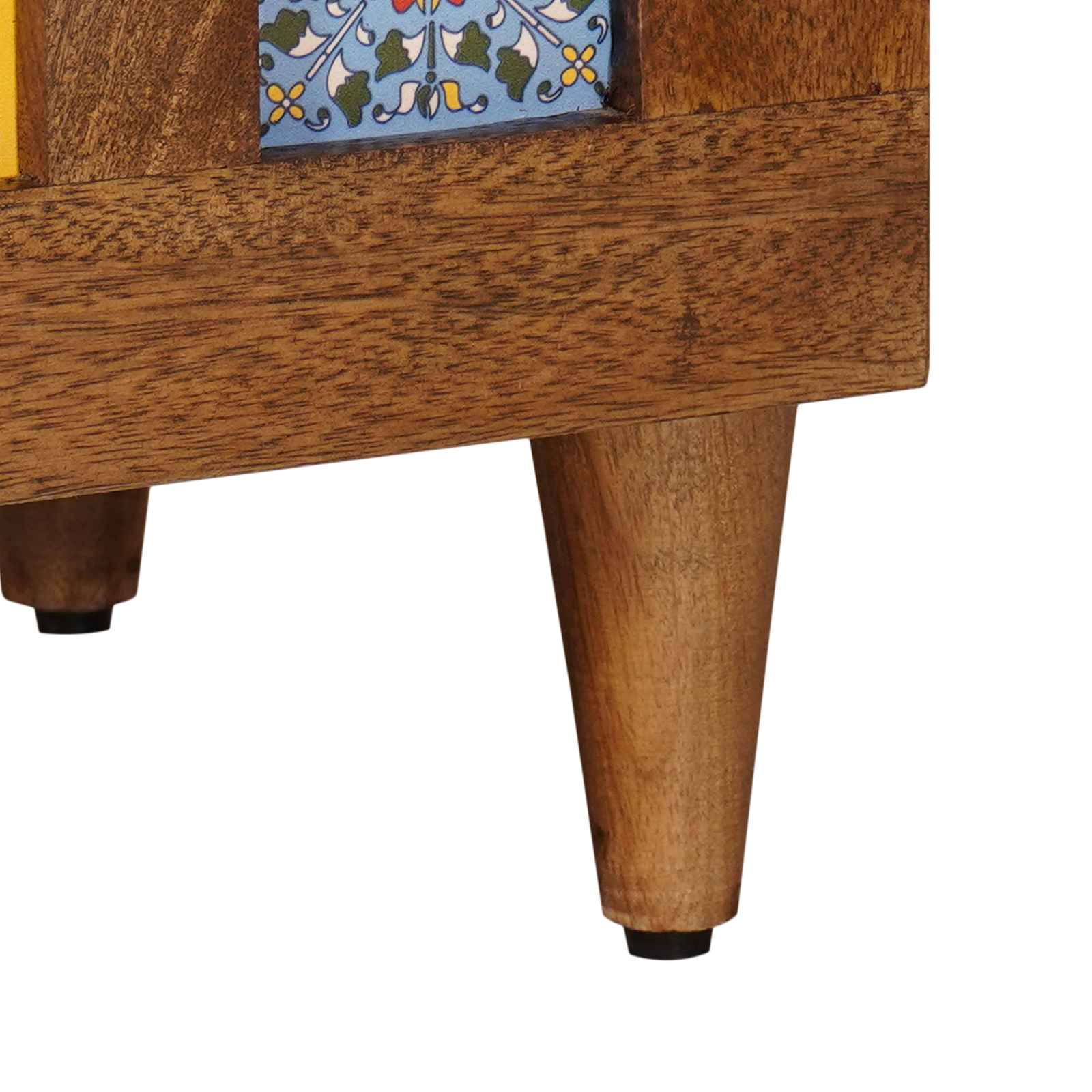 vidaXL Nachttisch Braun 50 x 33 x 60 cm Massivholz Mango