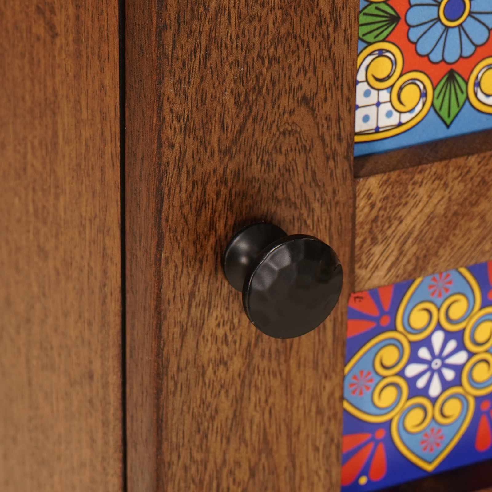 vidaXL Badezimmerschrank mit Speicher Walnuss 38 x 33,5 x 58 cm