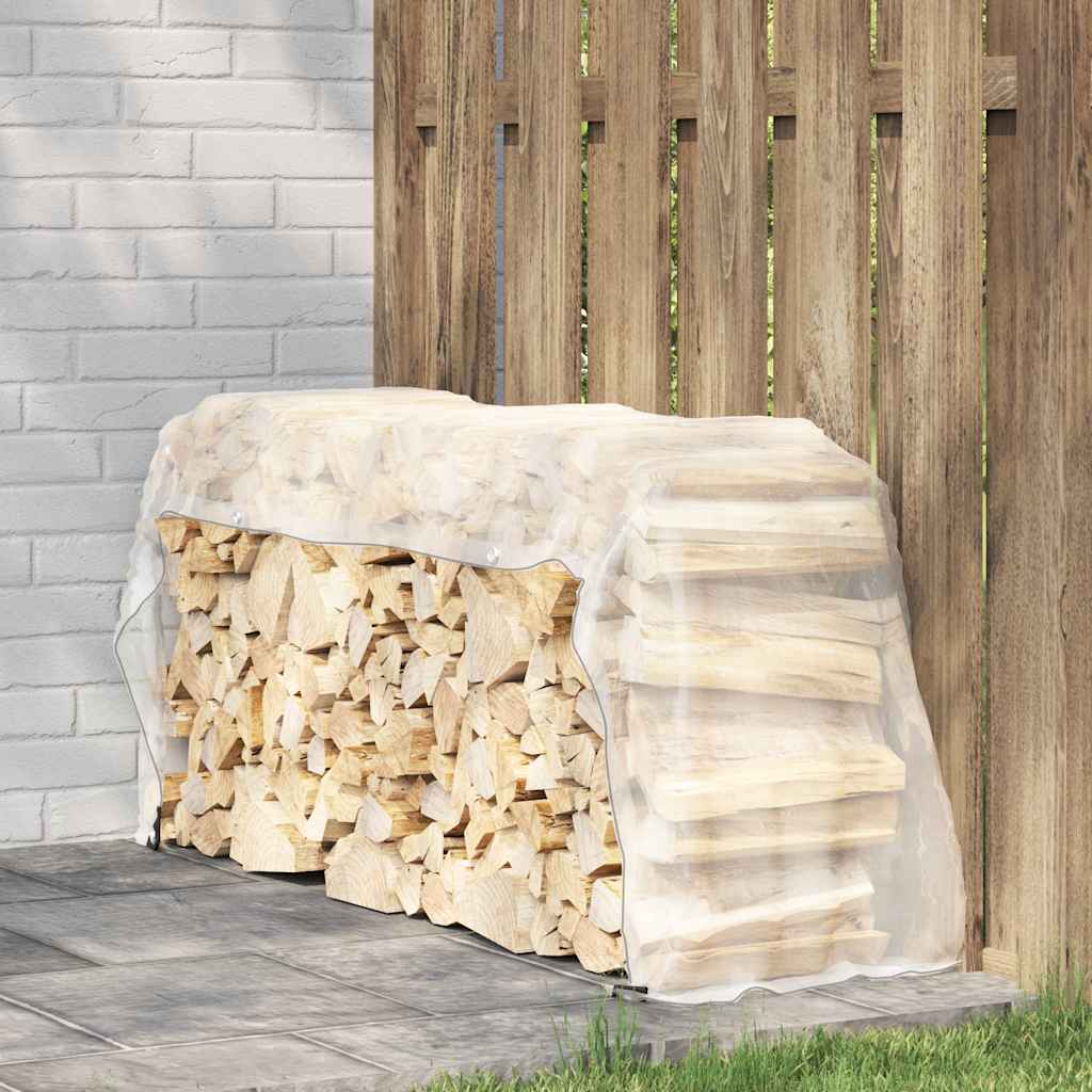 vidaXL Transparente Plane mit Ösen 1x2 m Polyethylen