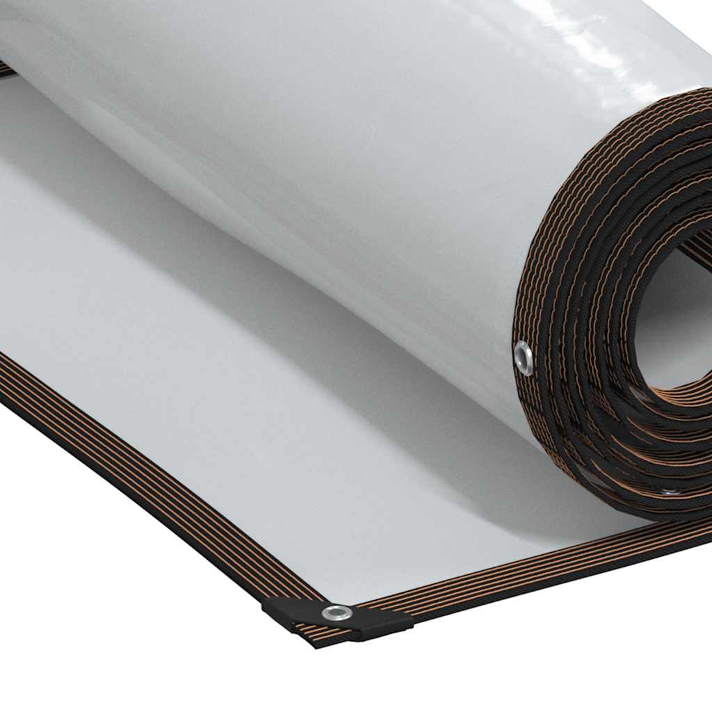 vidaXL Klare Plane mit Ösen 2x2 m Polyethylen