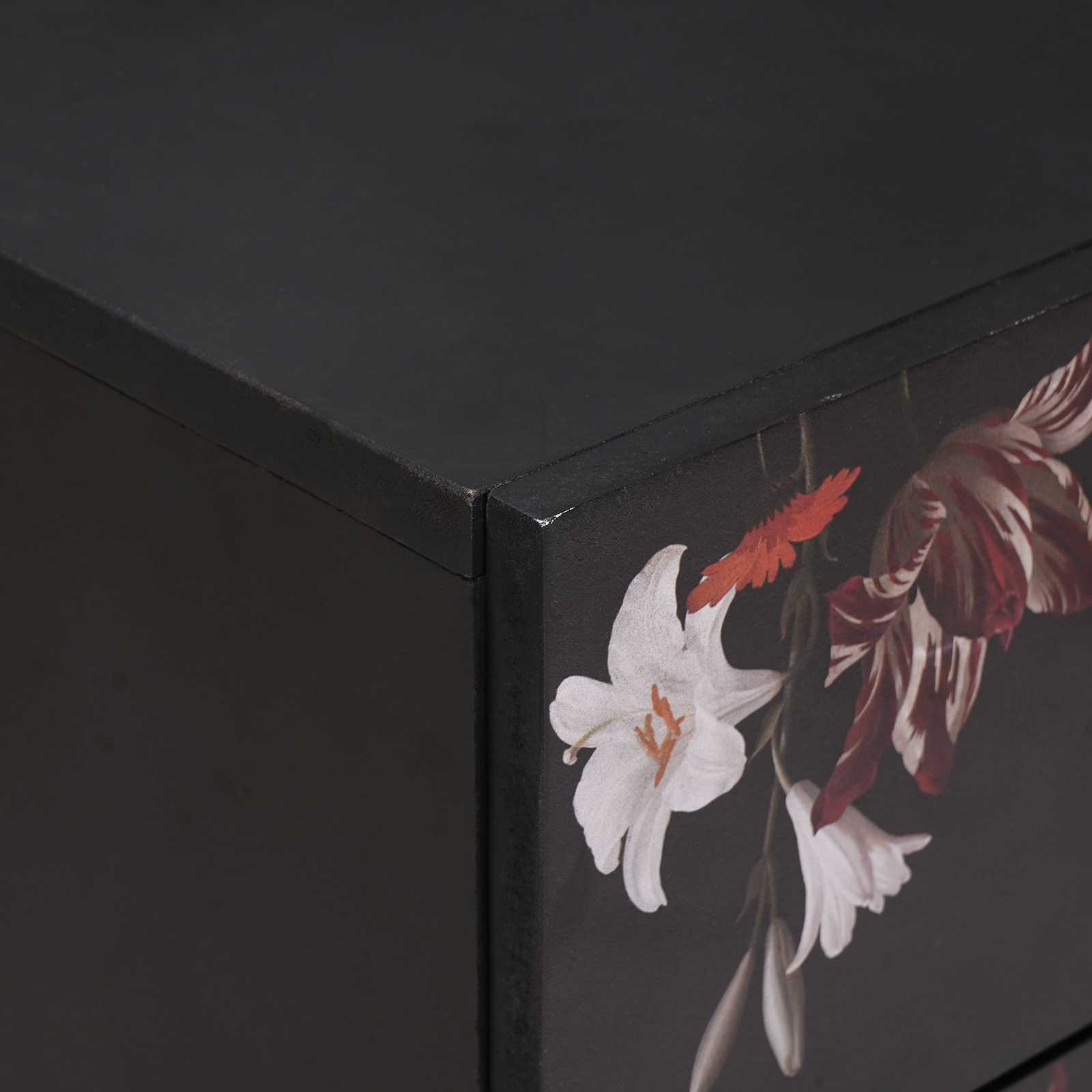 vidaXL Nachttisch Braun 40 x 33,5 x 46 cm Massivholz Mango