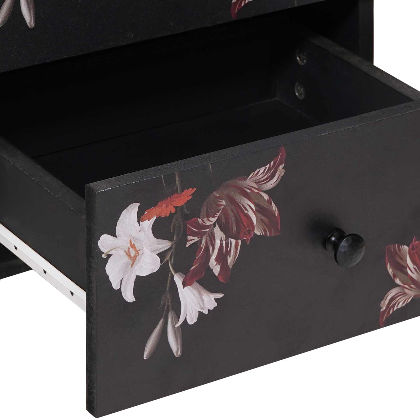 vidaXL Nachttisch Braun 40 x 33,5 x 46 cm Massivholz Mango