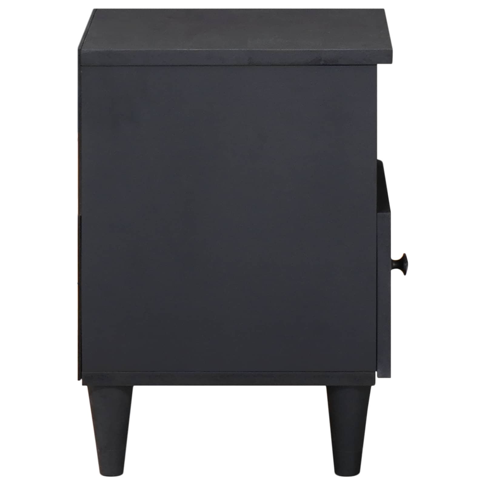 vidaXL Nachttisch Braun 40 x 33 x 46 cm Massivholz Mango