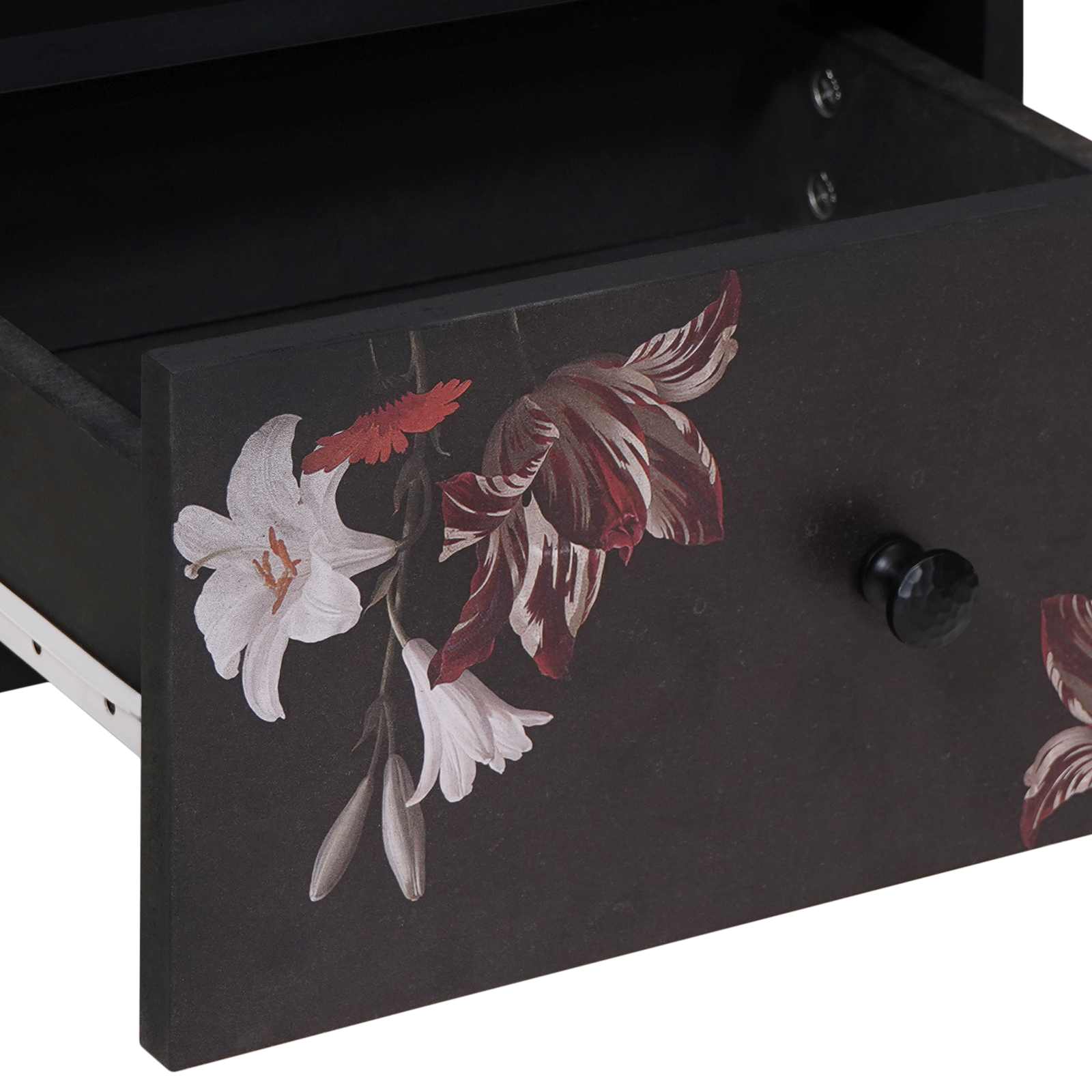 vidaXL Nachttisch Braun 40 x 33 x 46 cm Massivholz Mango