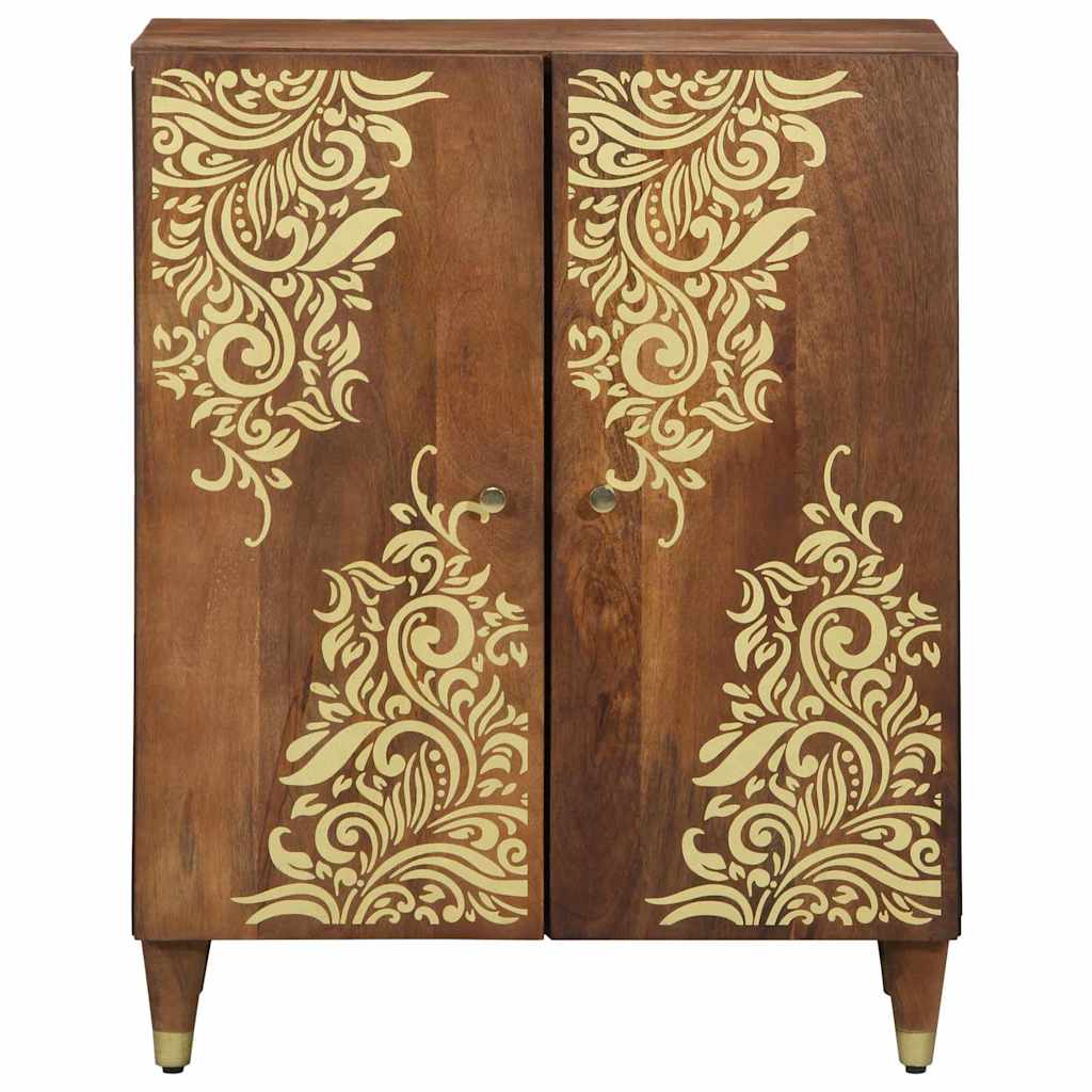 vidaXL Sideboard Braun 60 x 33 x 75 cm Massivholz Mango