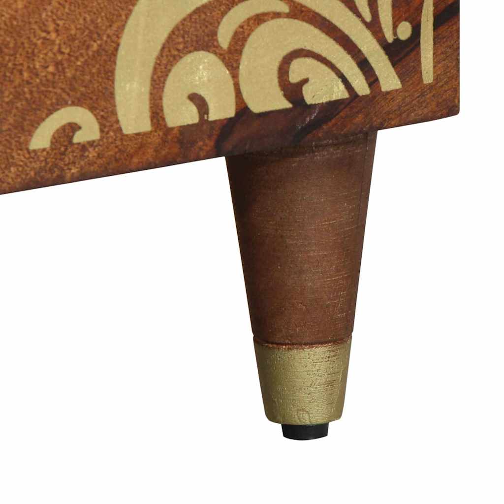 vidaXL Sideboard Braun 60 x 33 x 75 cm Massivholz Mango