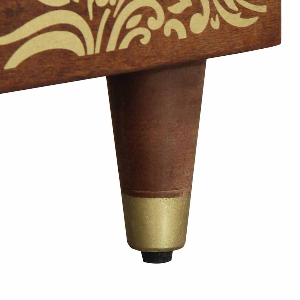 vidaXL Couchtisch Honigbraun 80 x 50 x 40 cm Massivholz Mango