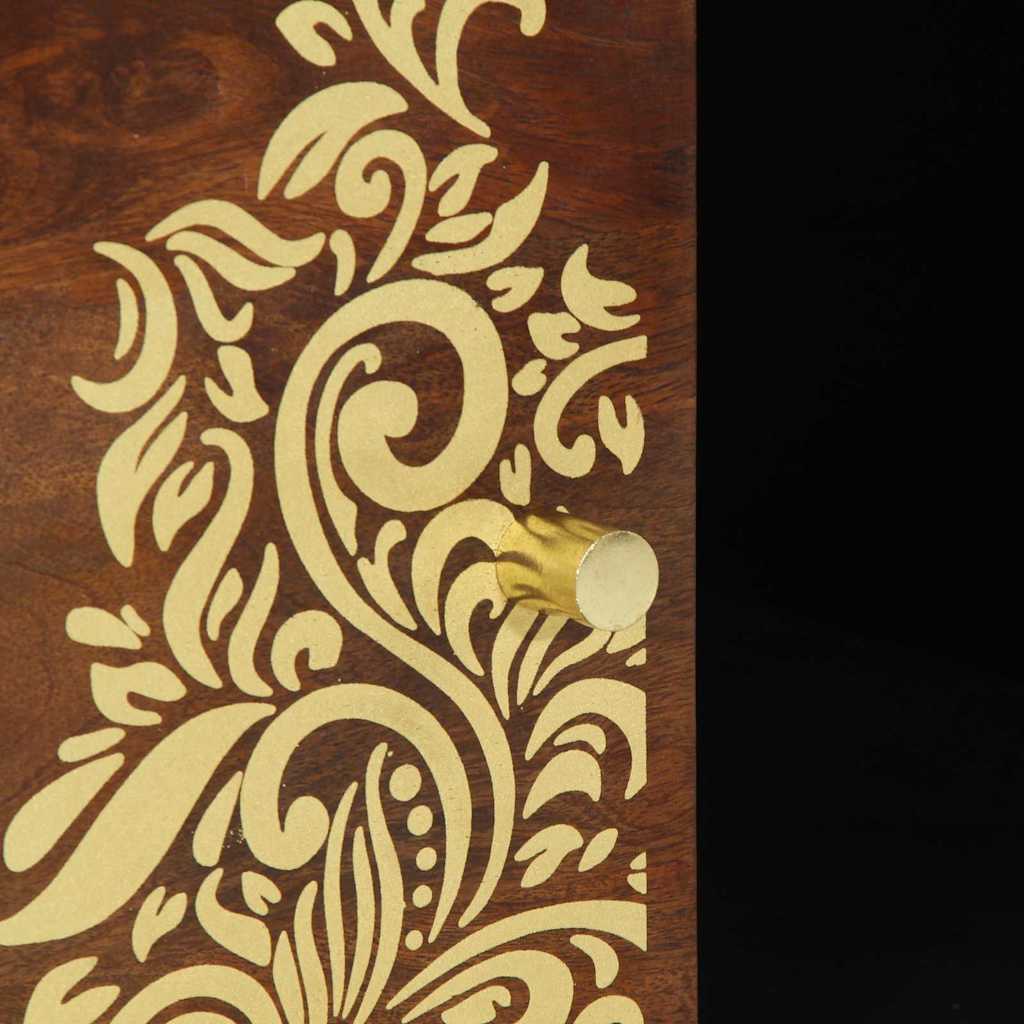 vidaXL Couchtisch Honigbraun 100 x 54 x 40 cm Massivholz Mango