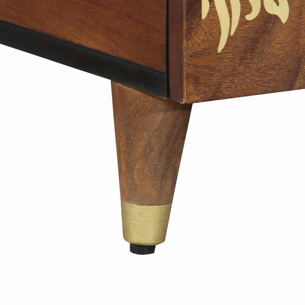 vidaXL Couchtisch Honigbraun 80 x 54 x 40 cm Massivholz Mango