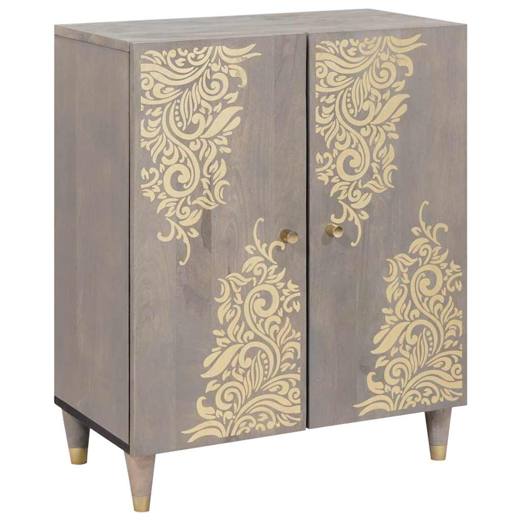vidaXL Sideboard Braun 60 x 33 x 75 cm Massivholz Mango