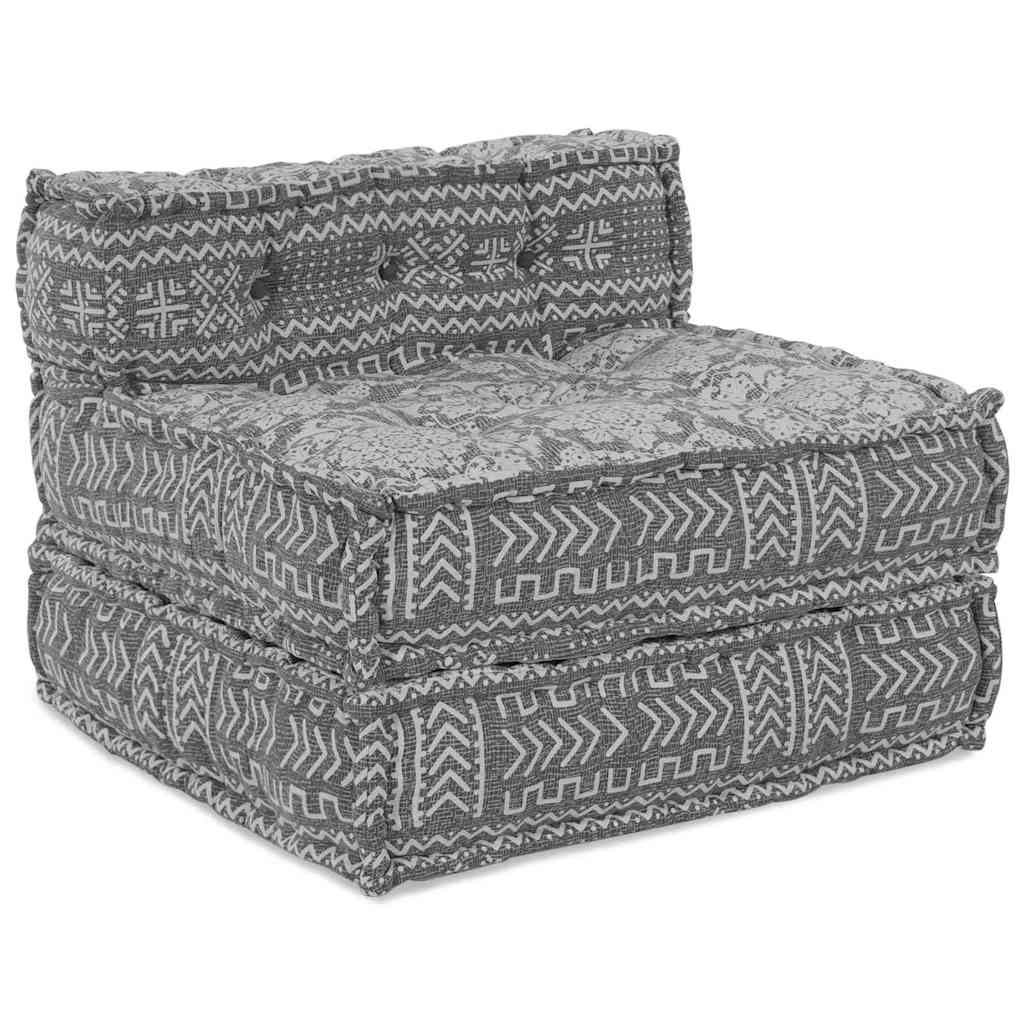 vidaXL Modulares Sofa 2 pcs Creme 140 x 70 x 56 cm Stoff